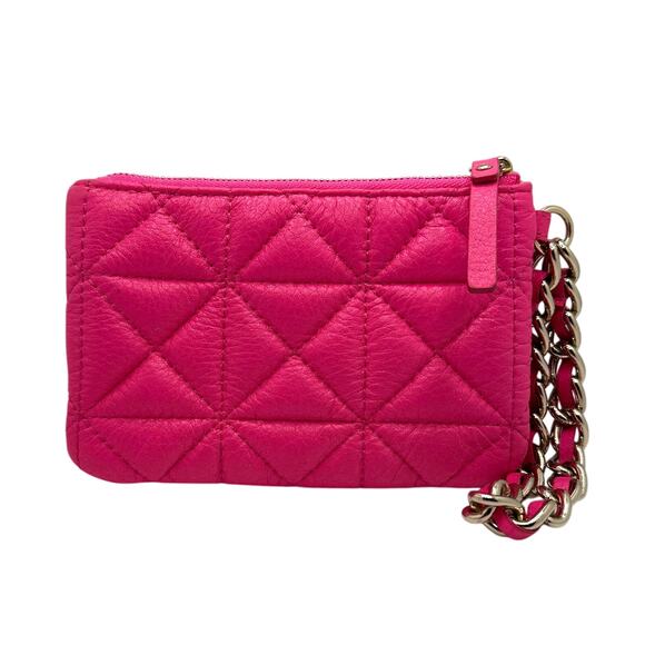 KATE SPADE New York PINK Quilted Wristlet - Picture 2 of 8